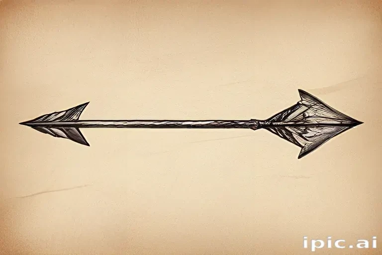 hand drawn arrow