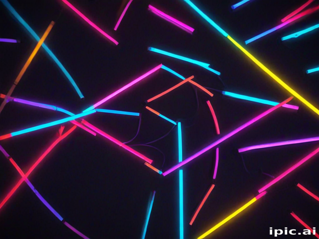 neon colorful background