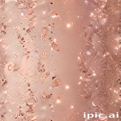 sparkly rose gold background