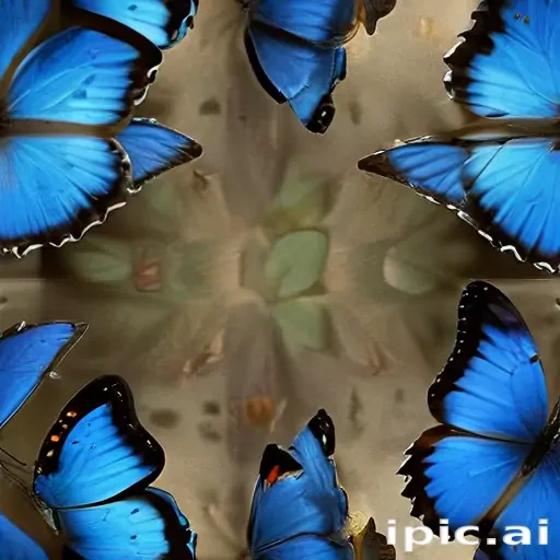 blue butterfly