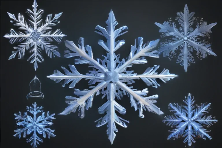 snowflakes clipart transparent background
