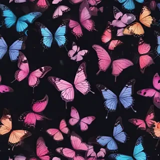 aesthetic butterfly background