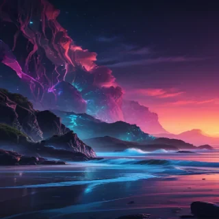 neon wallpaper iphone