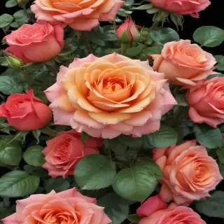 rose border