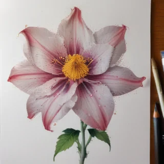 flower drawing pictures