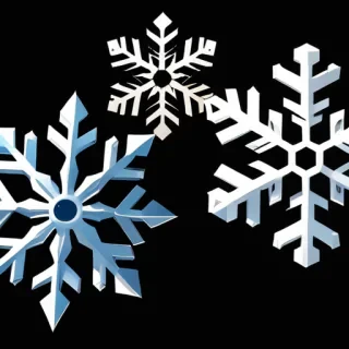 snowflakes png transparent