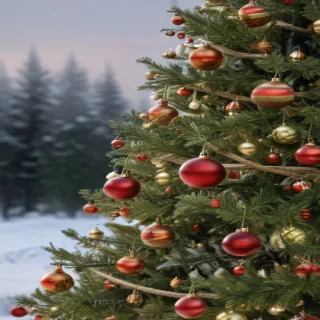 christmas tree transparent