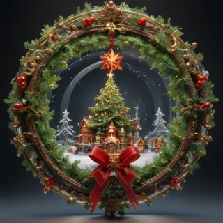 transparent merry christmas