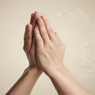 pray hands png