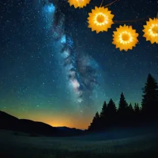 starry night png