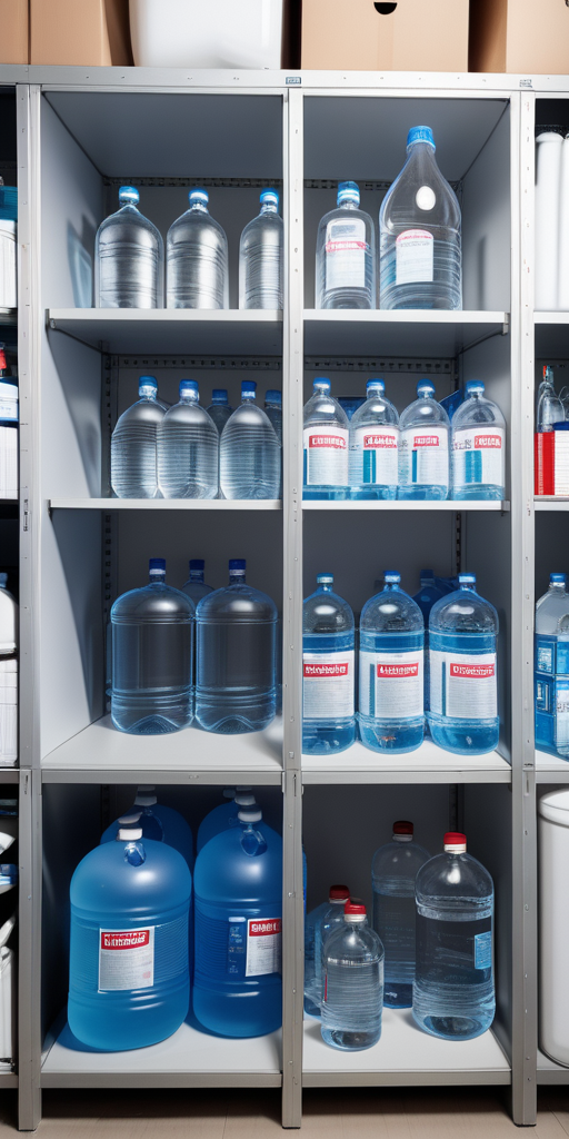 how to store distilled water after opening