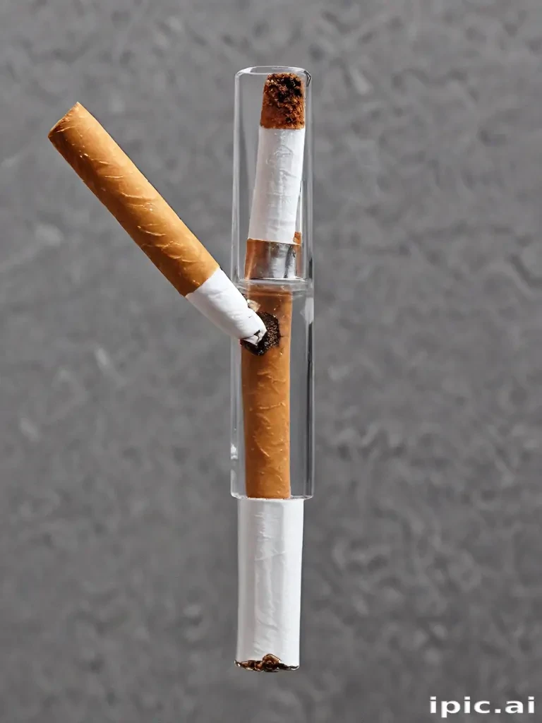 transparent cigarette