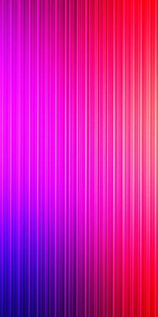 Generate an abstract image featuring vertical stripes in shades of purple, pink, and red, captured with a DSLR camera at f/8 aperture, ISO 200, 50mm lens, portrait mode, and soft lighting to enhance color vibrancy and contrast.