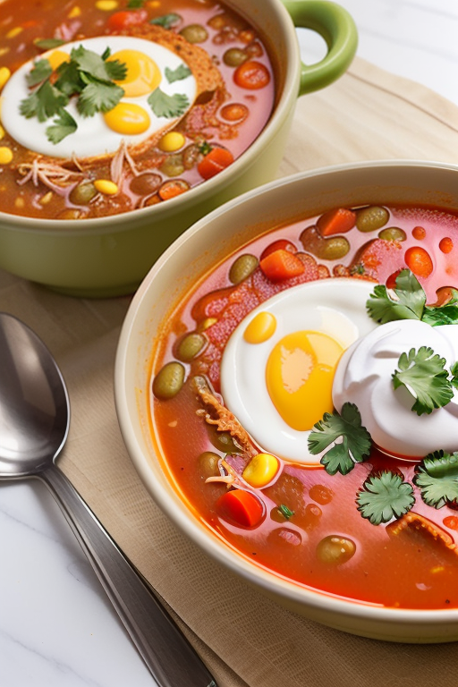 what to serve with chicken enchilada soup