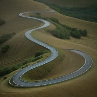 winding road