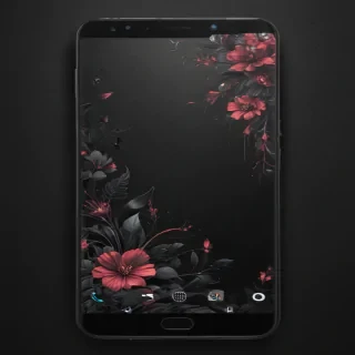 wallpaper black android