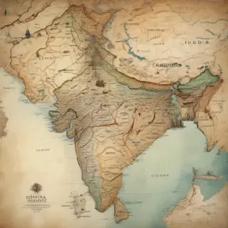 map of india