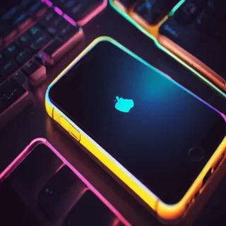 neon wallpapers for iphone