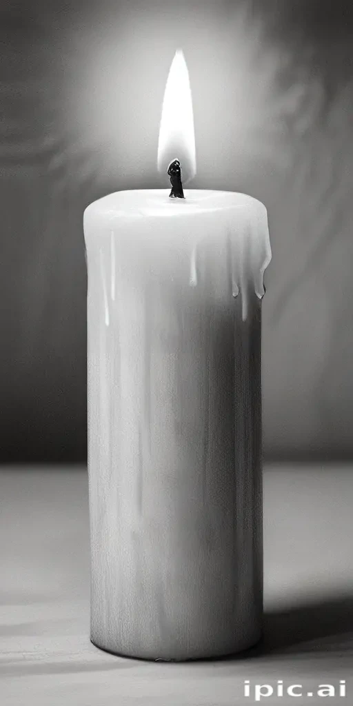 candle drawing