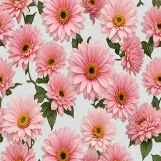 aesthetic flowers transparent background