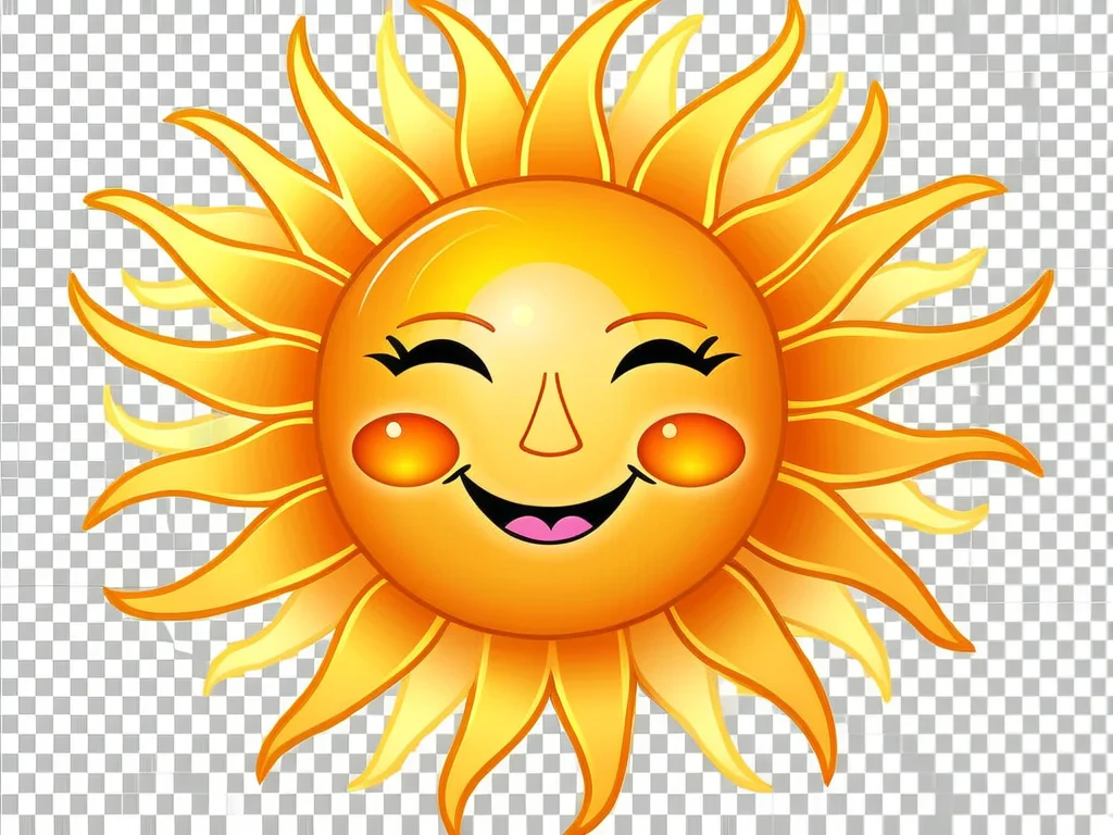 sun clip art png