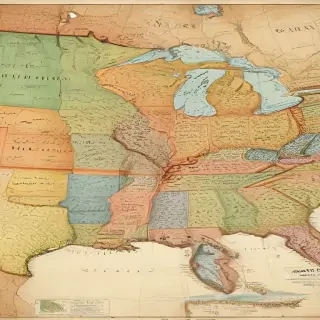 map of united states of america