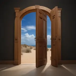 open door png