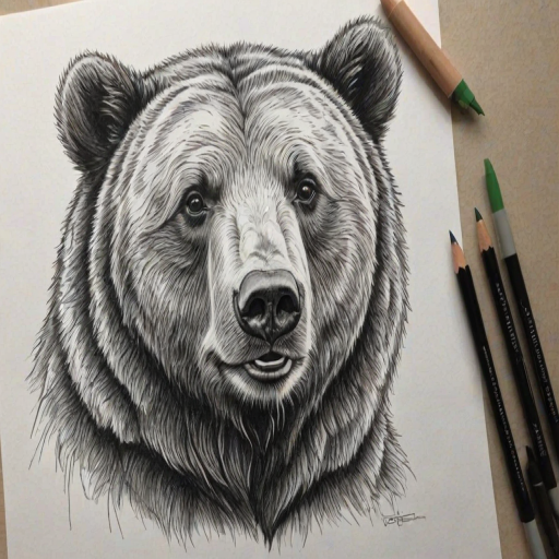 bear drawing images