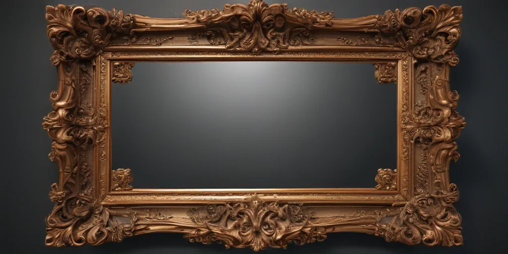 mirror frame png
