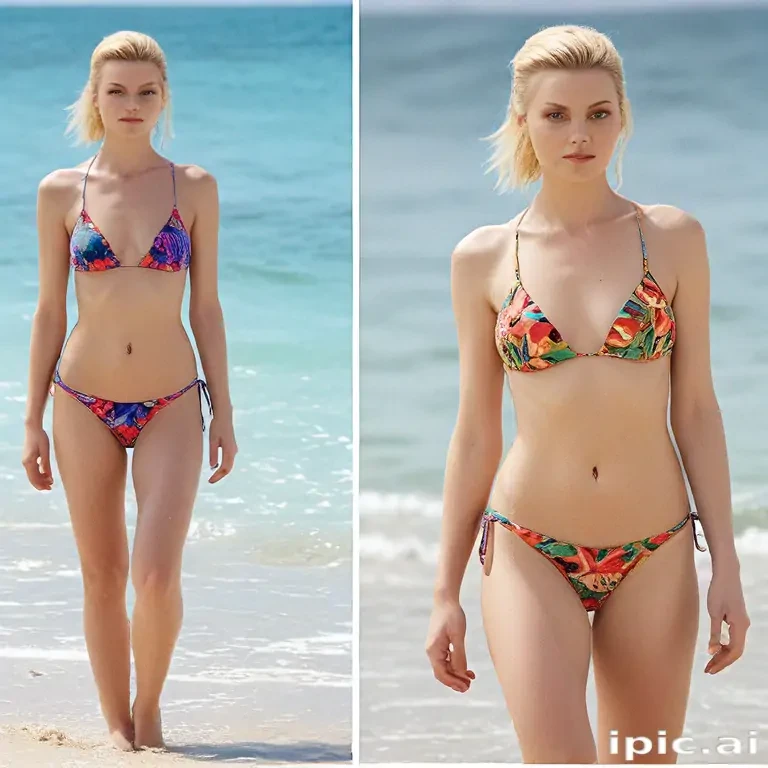 Jessica Stam in bikini