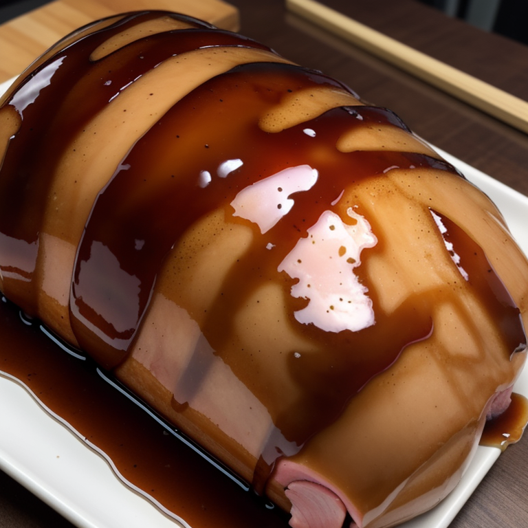 maple bourbon glaze for ham