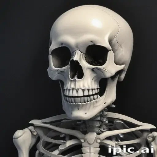 creative skeleton drawings