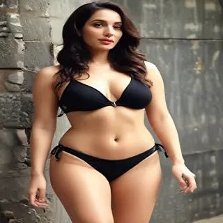 nora fatehi bikini butt