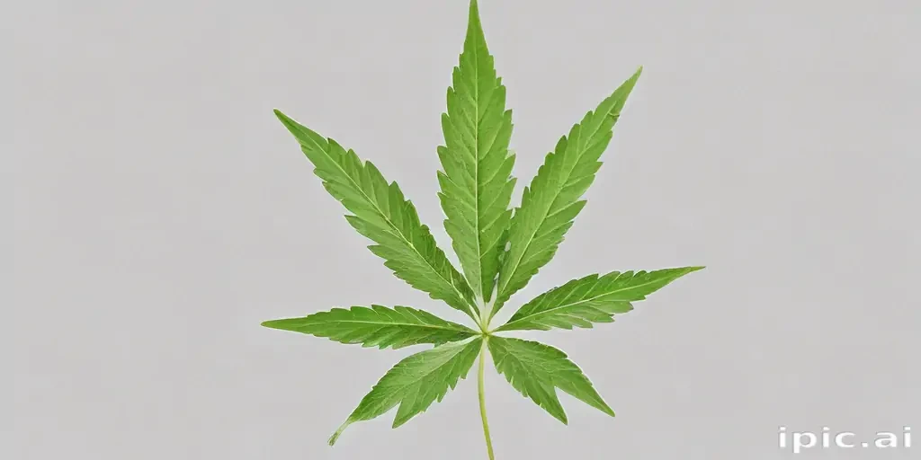 marijuana leaf transparent background