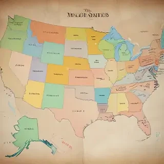 map of states