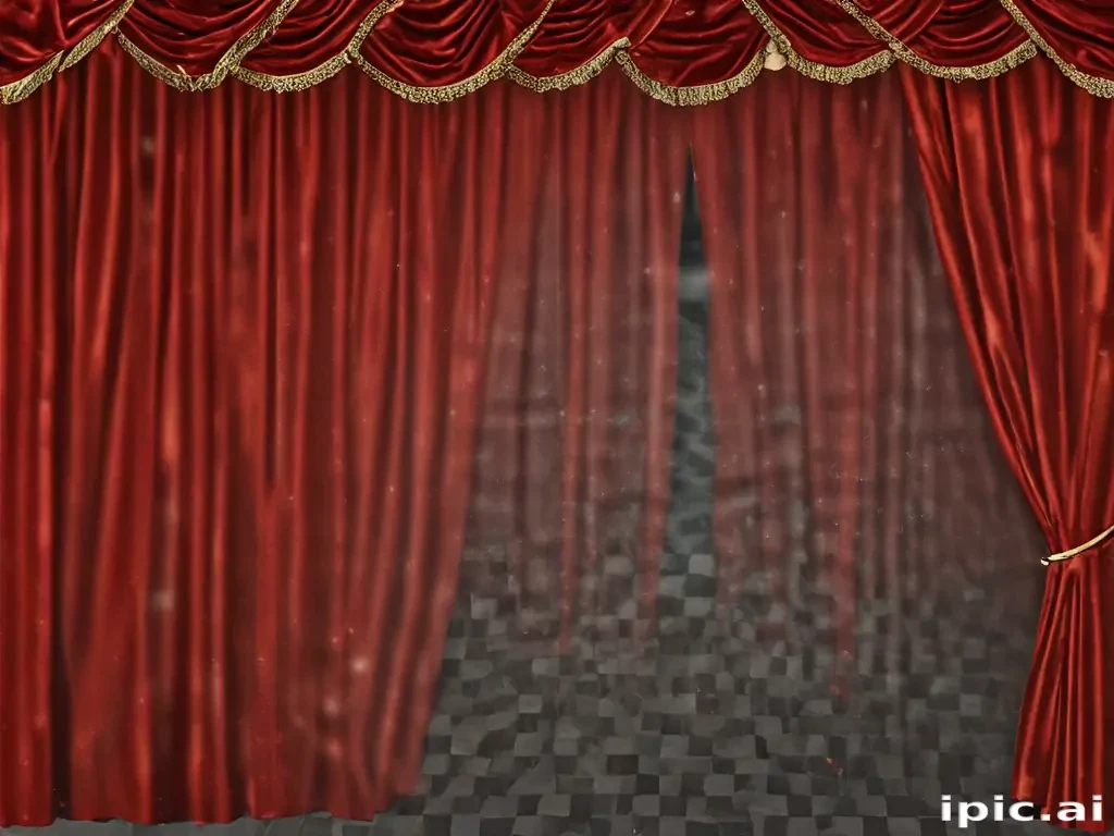 red curtain png