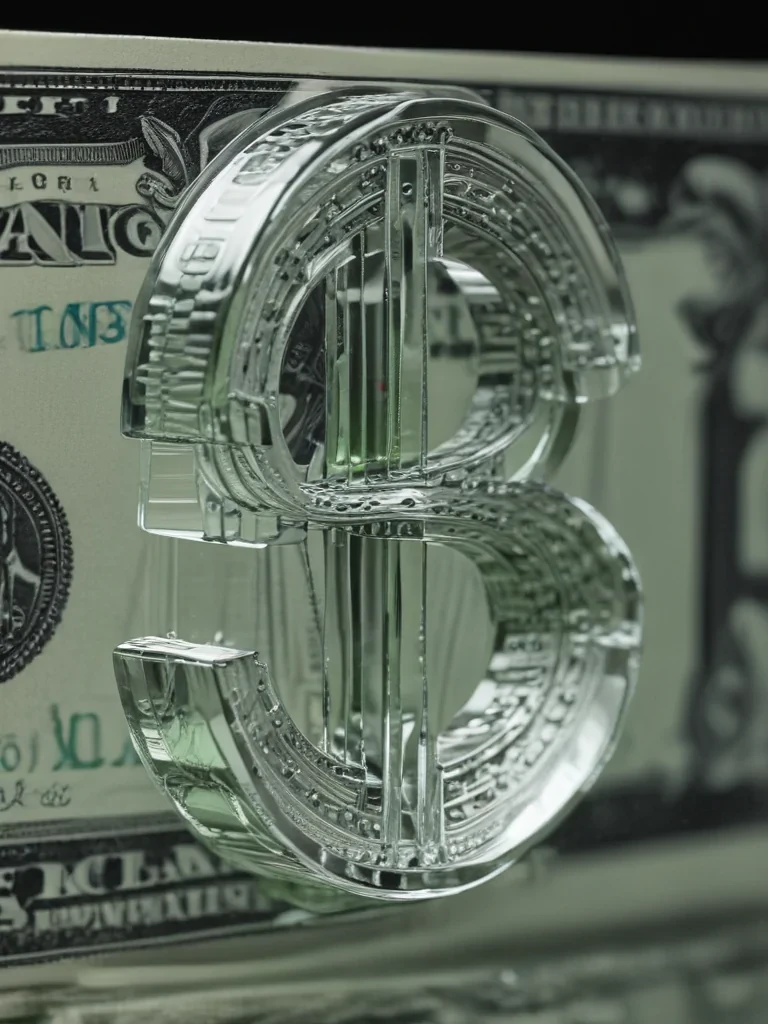 transparent dollar sign