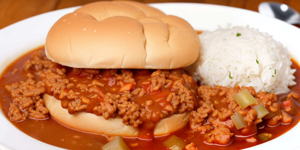 sloppy joe with chicken gumbo