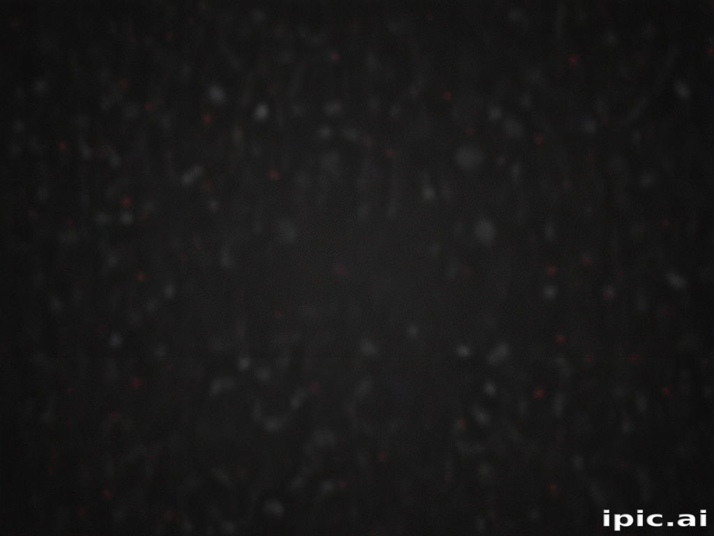Dynamic Animation of Floating Particles Against a Dark Background Aesthetic