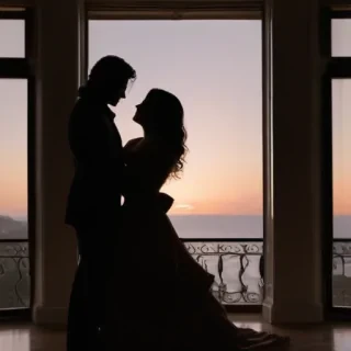 couple silhouette