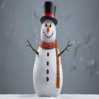 png snowman