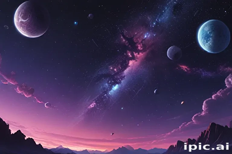 space wallpaper aesthetic