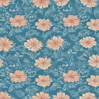 flower background blue