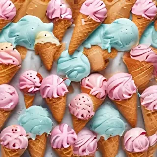 ice cream background