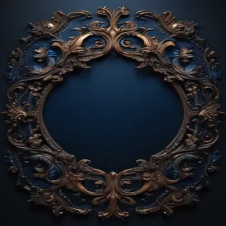 dark blue background aesthetic