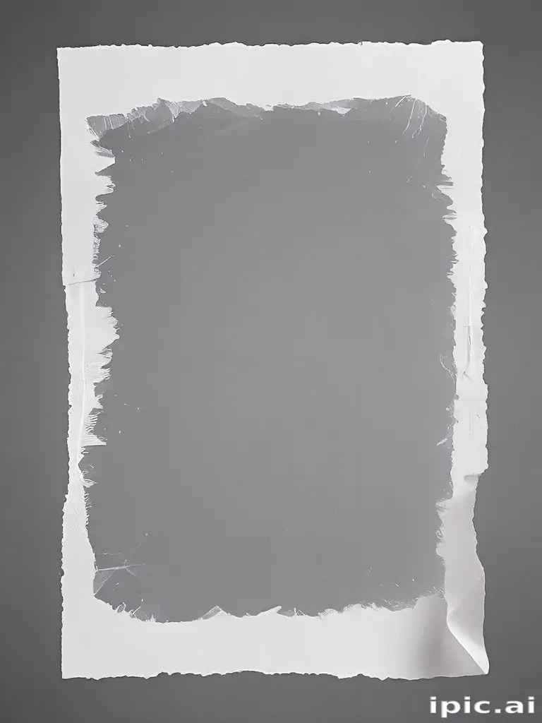 ripped paper transparent