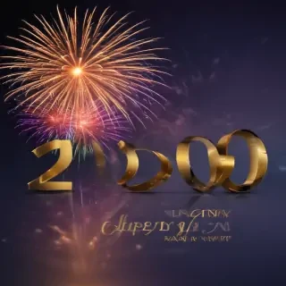 happy new year desktop background