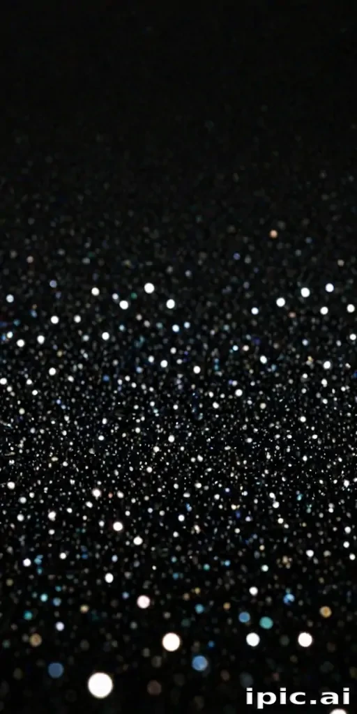 sparkling black background