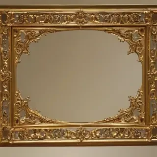 gold border transparent