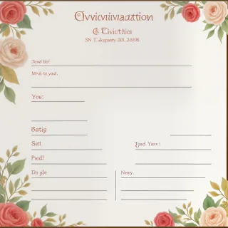 invitation background